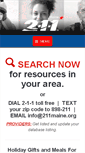 Mobile Screenshot of 211maine.org